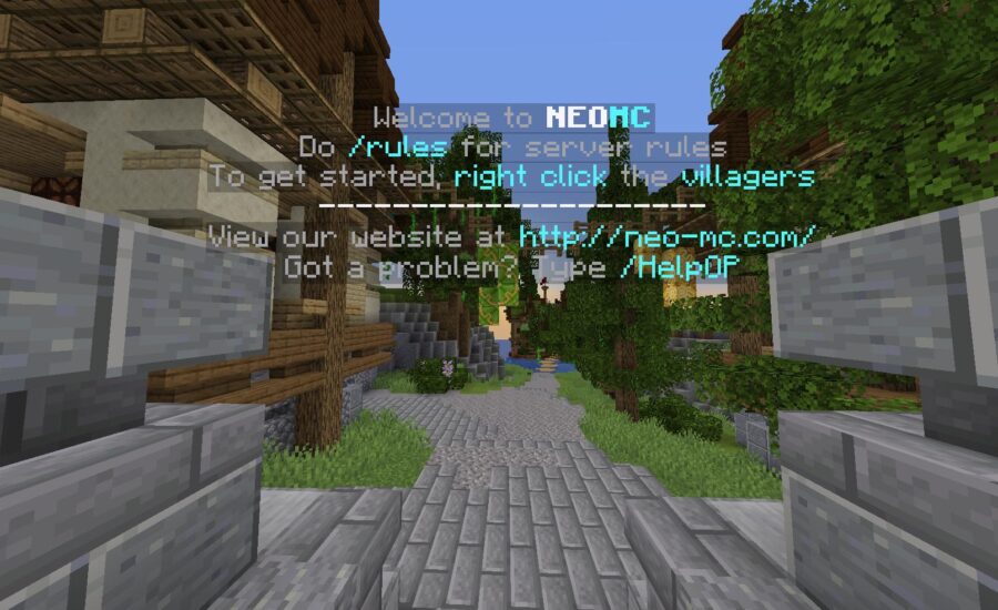 NeoMC – A Minecraft Server with an Earth Based Map