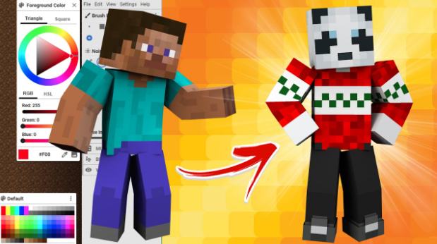 How To Create Custom Skins For Your Minecraft Character