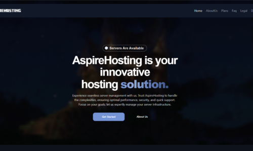 Elevate Your Gaming Experience with AspireHosting: Affordable Minecraft Hosting and More!