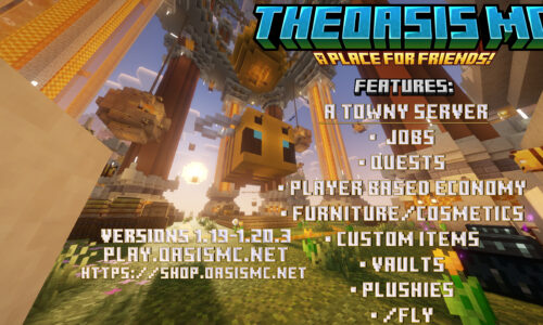 Tired of the Same Old Minecraft? Dive into TheOasis MC!