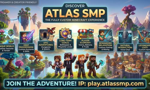 What is ATLAS SMP? Your Next Favorite Minecraft Server