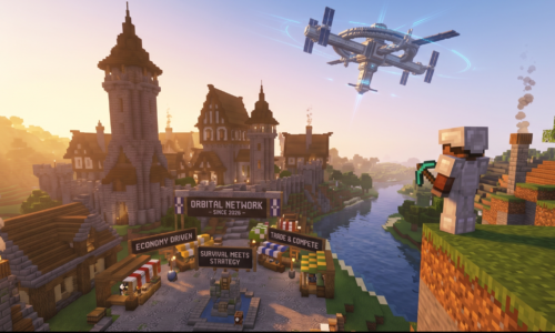 Orbital Network – Ultimate Minecraft Experience where Survival meets Strategy and Economics