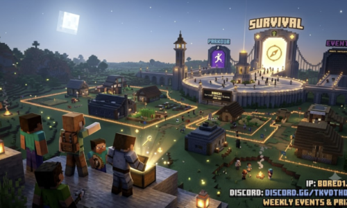 Welcome to Bored1: Your New Home for Minecraft Survival