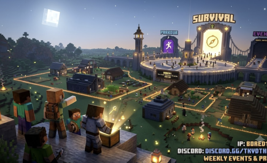 Welcome to Bored1: Your New Home for Minecraft Survival